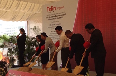 Telin Singapore начинает новое строительство в парке дата-центров