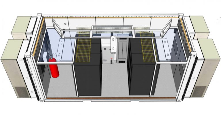 Модель контейнерного ЦОД от EdgeMicro